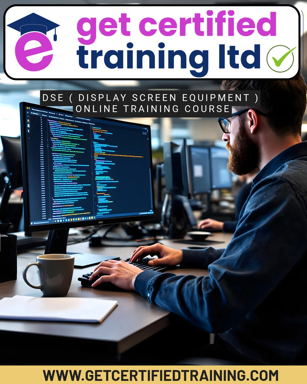 DSE Training (Display Screen Equipment) Online Training Course